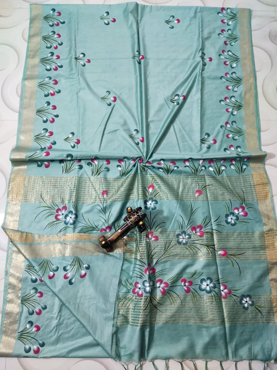 Lightweight Kota Silk Saree – Artisan Woven Elegance